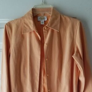 Talbot's Melon Jacket feels like suede